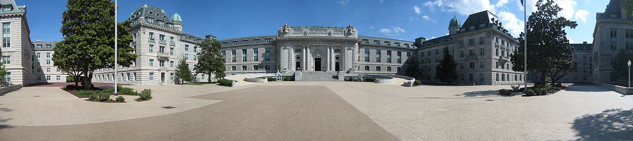 アナポリスの海軍兵学校