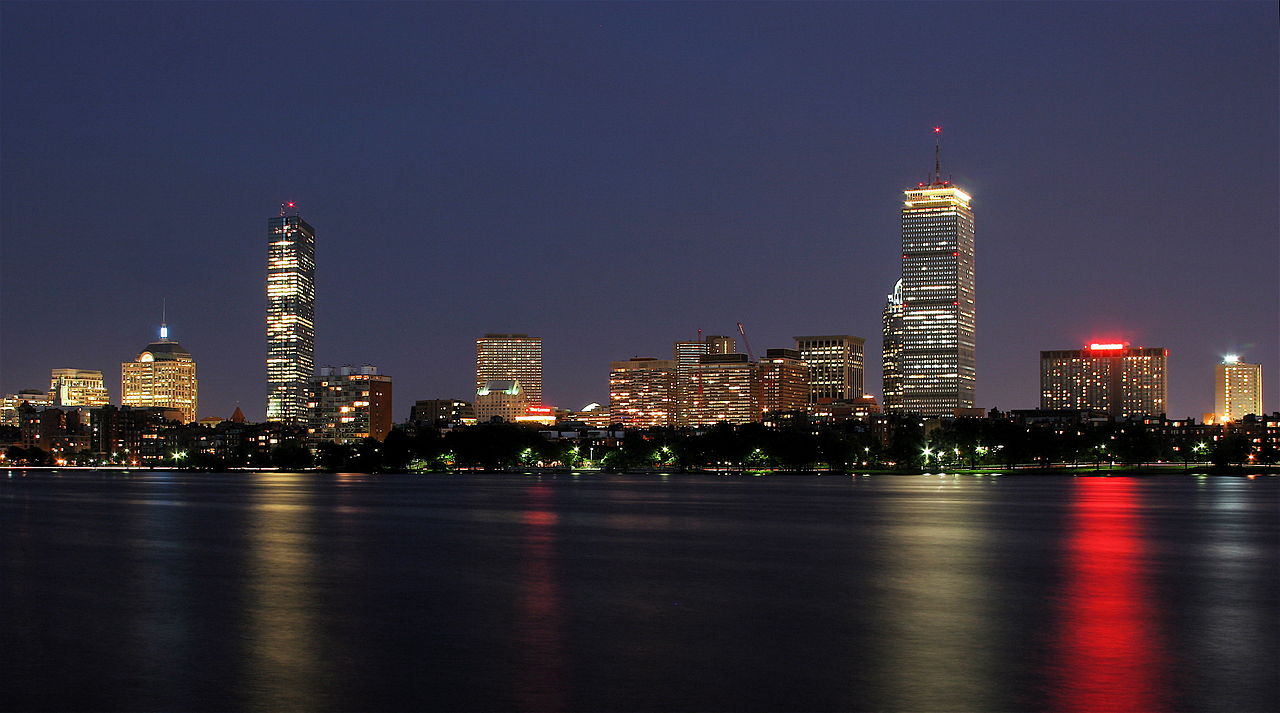 ボストンの夜景