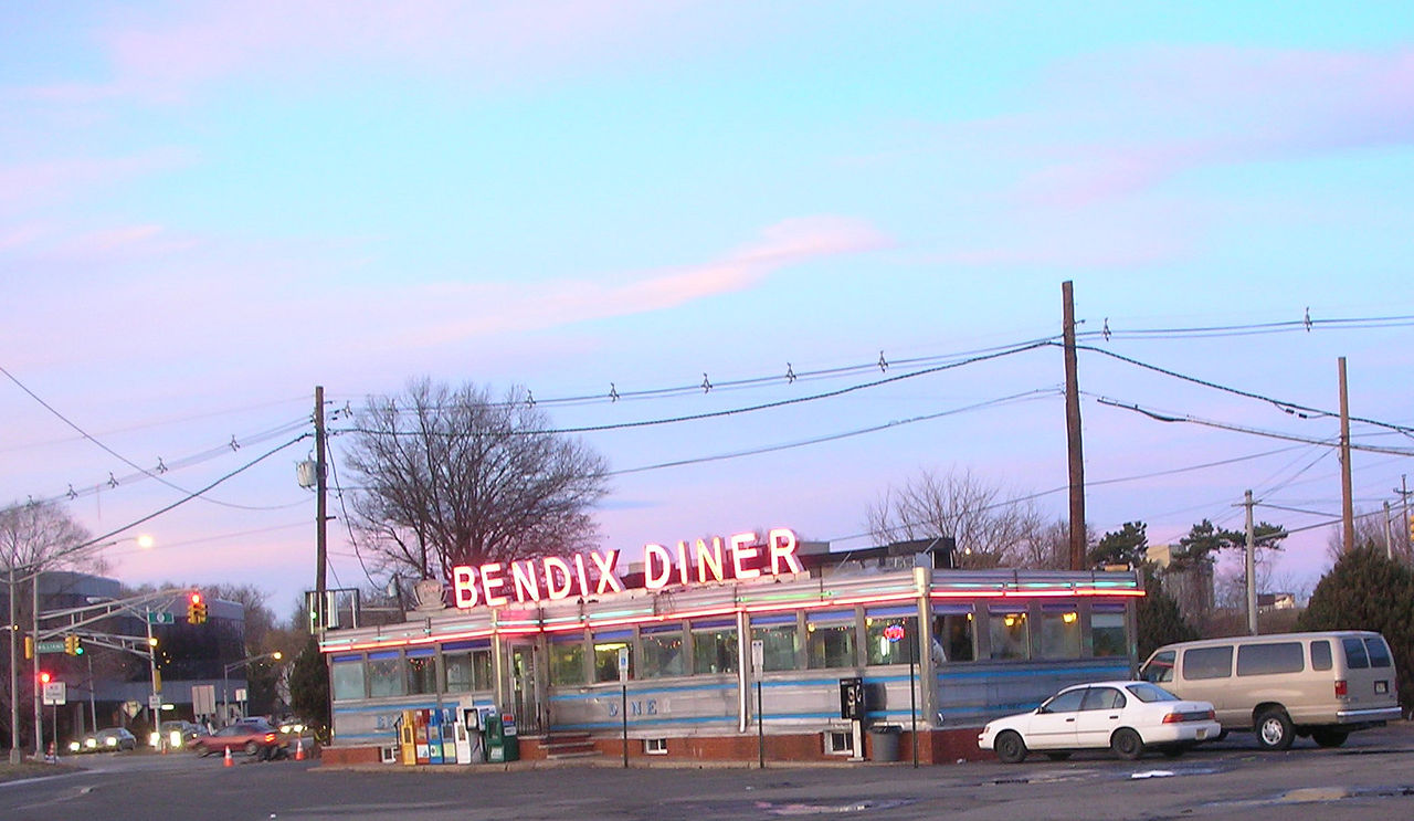 ニュージャージー州の食堂（Diner）