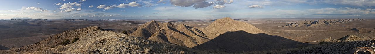 ニューメキシコ州の地形