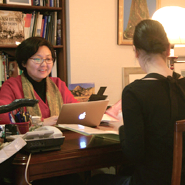 栄陽子カウンセリングシーン