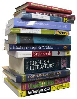 アメリカの大学の教科書(http://www.upbeacon.com/より)